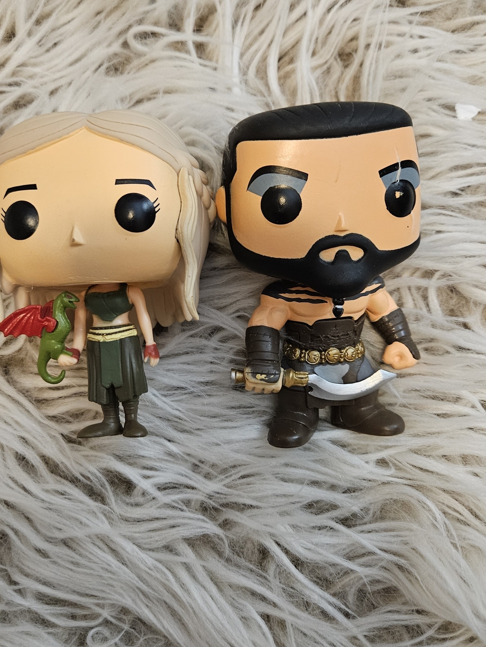 Funko Pop! Vinyl Duo - Dragon Companion & Armored Warrior - Game of Thrones